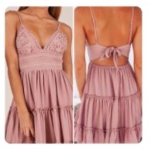 NWOT- Pink Summer Dress